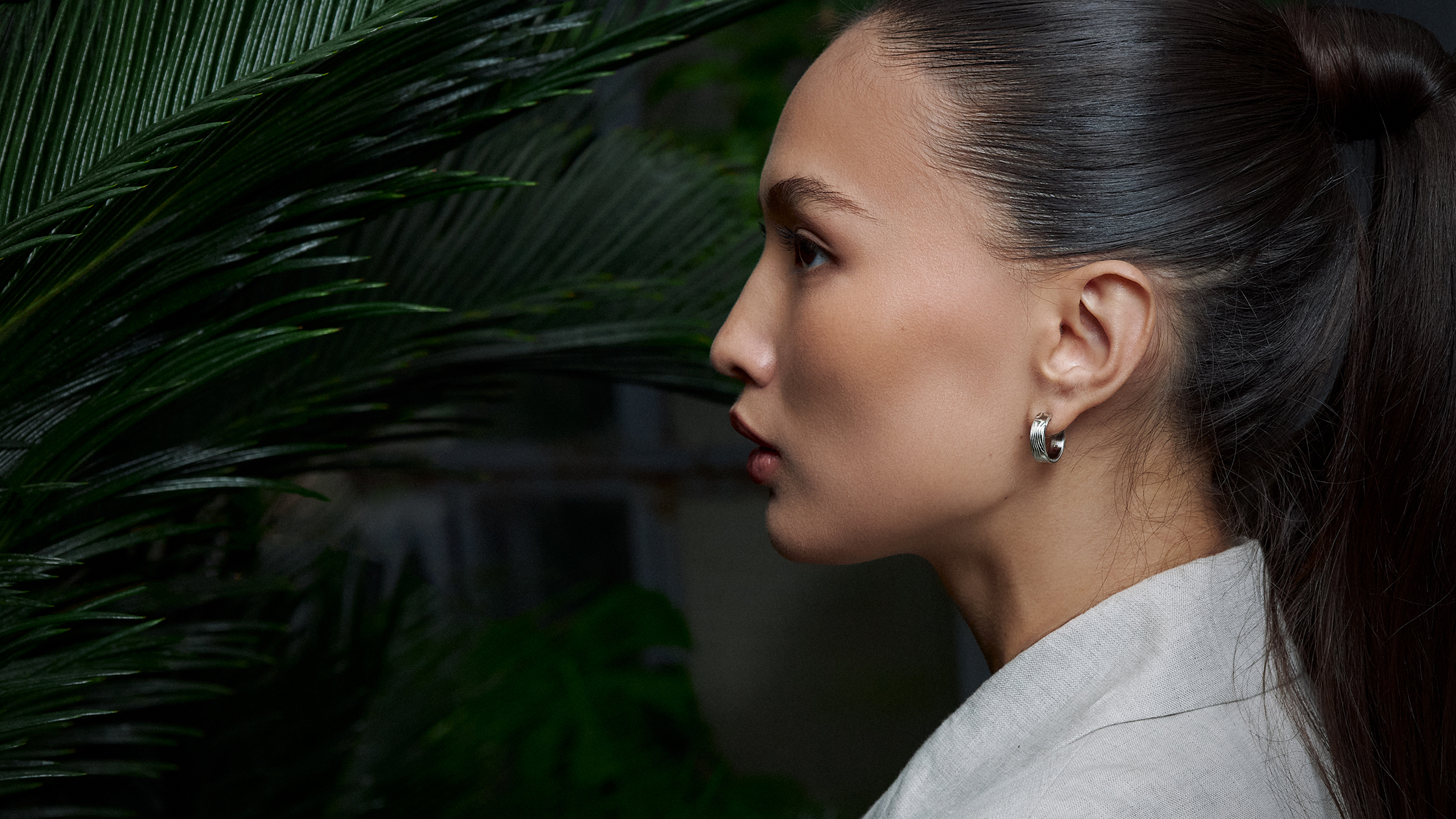 Ювелірні вироби Kochut — сережки мокуме ґане з колекції «Цвітіння часу»