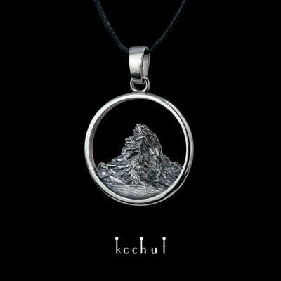 Matterhorn — silver pendant