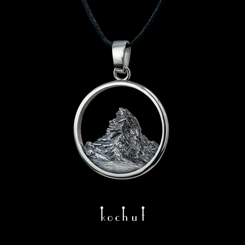 Pendant "Matterhorn". Sterling silver