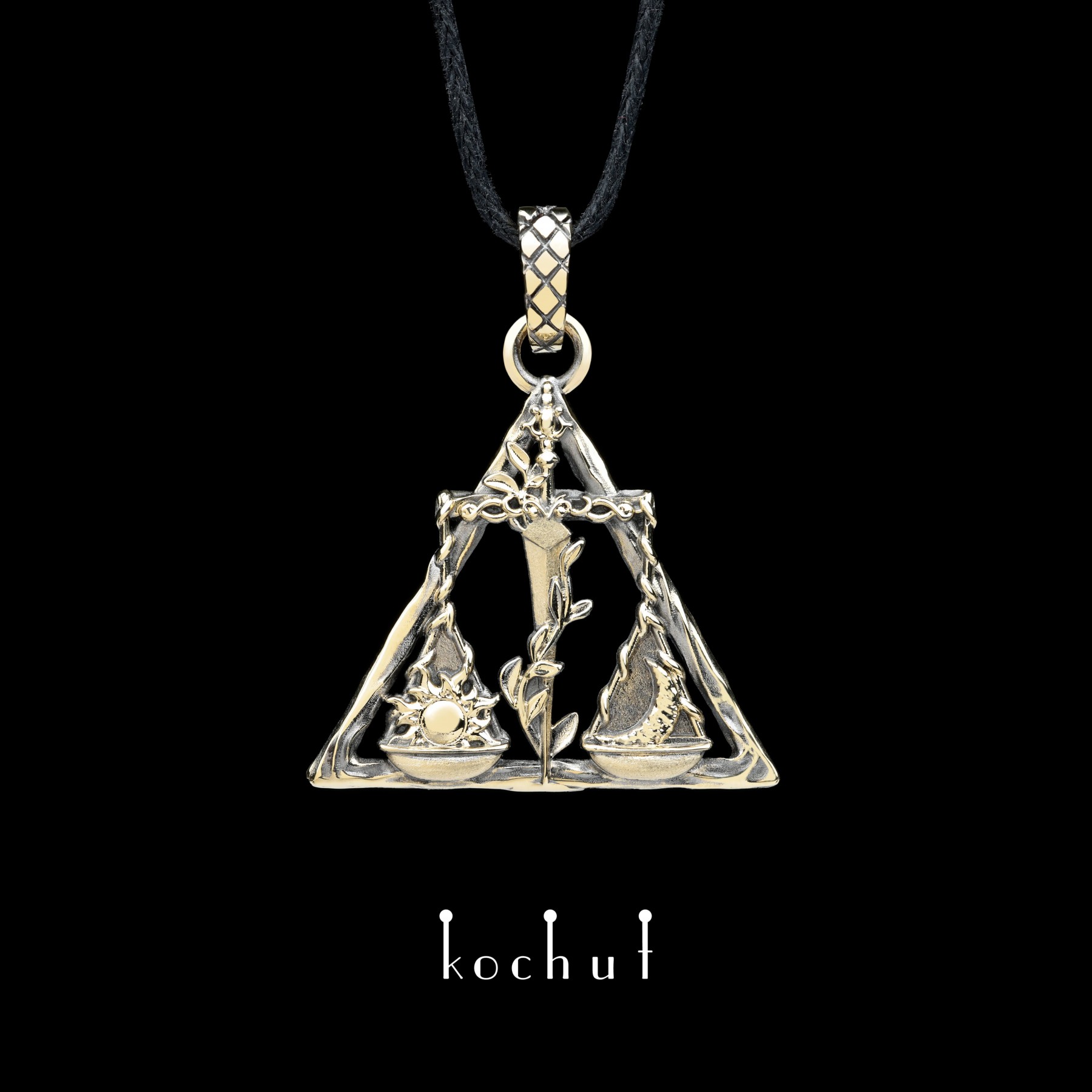 Deathly Hallows Necklace – New England Magick